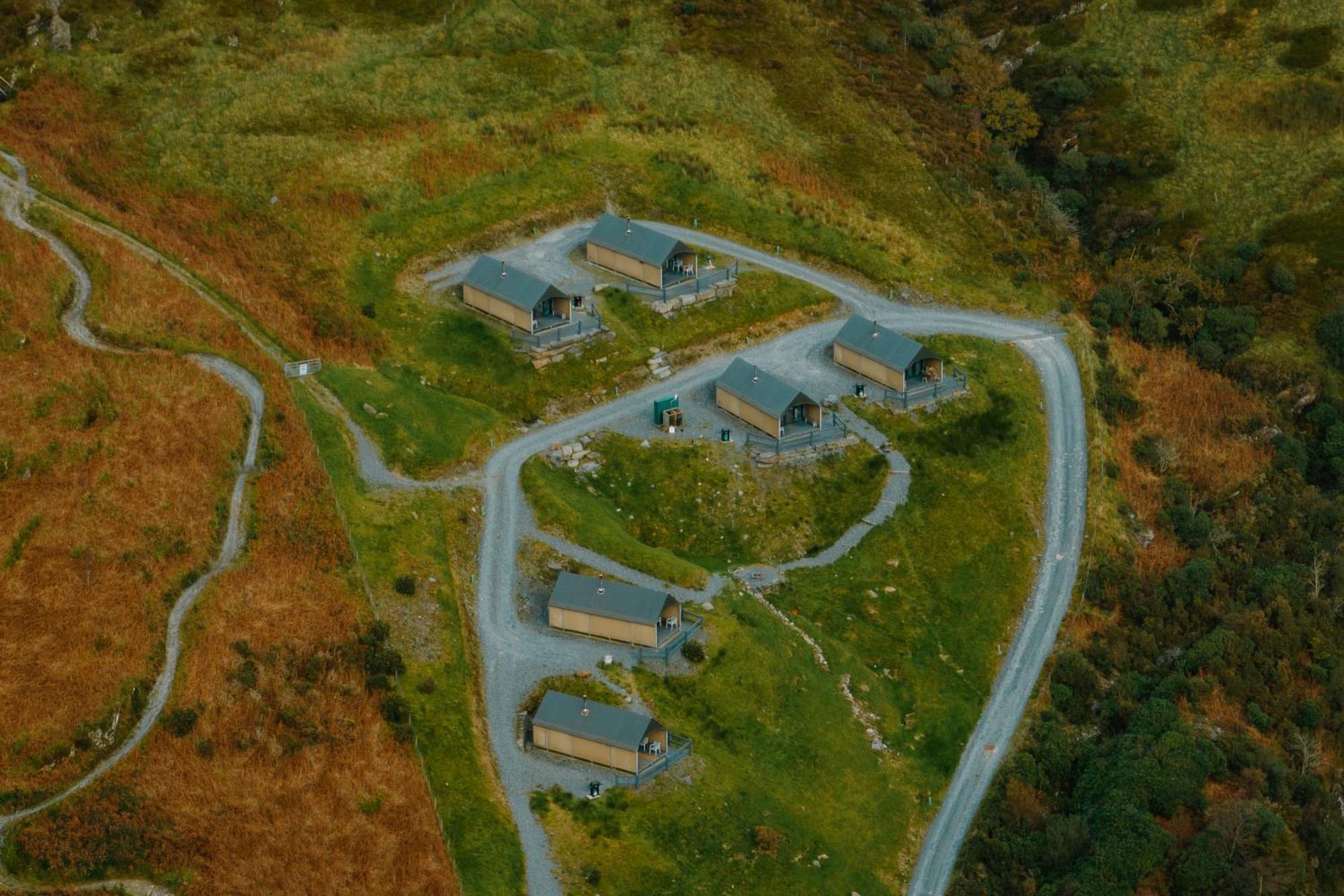 Llechwedd Glamping Hotell Blaenau Ffestiniog Exteriör bild